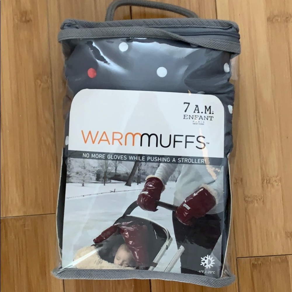 7  am Warm muffs